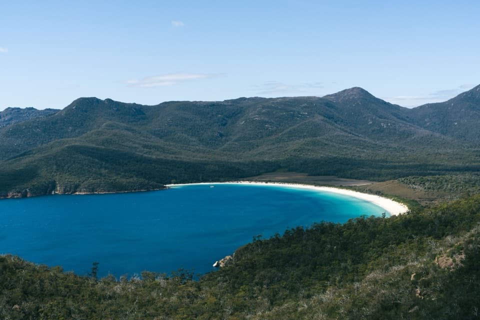 Wineglass Bay Lookout Track in Freycinet National Park